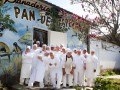 Jóvenes de la Panadería Pan de Esperanza del Taller Protegido de Andar