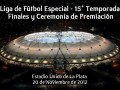 premiación liga de fútbol especial