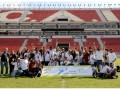 Voluntarios en las Finales de la Liga de Fútbol Especial 2011